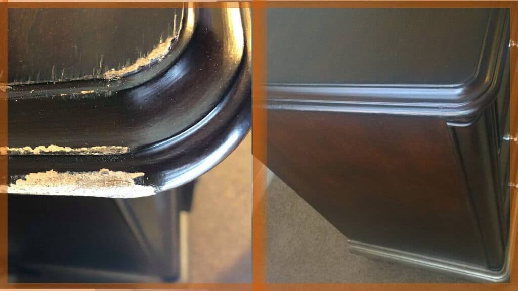 Dresser Disaster Reverted Back to Beautiful